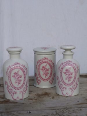 Ensemble salle de bain vintage - porcelaine de Paris